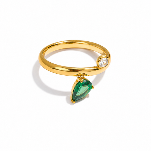 Anillo esmeralda