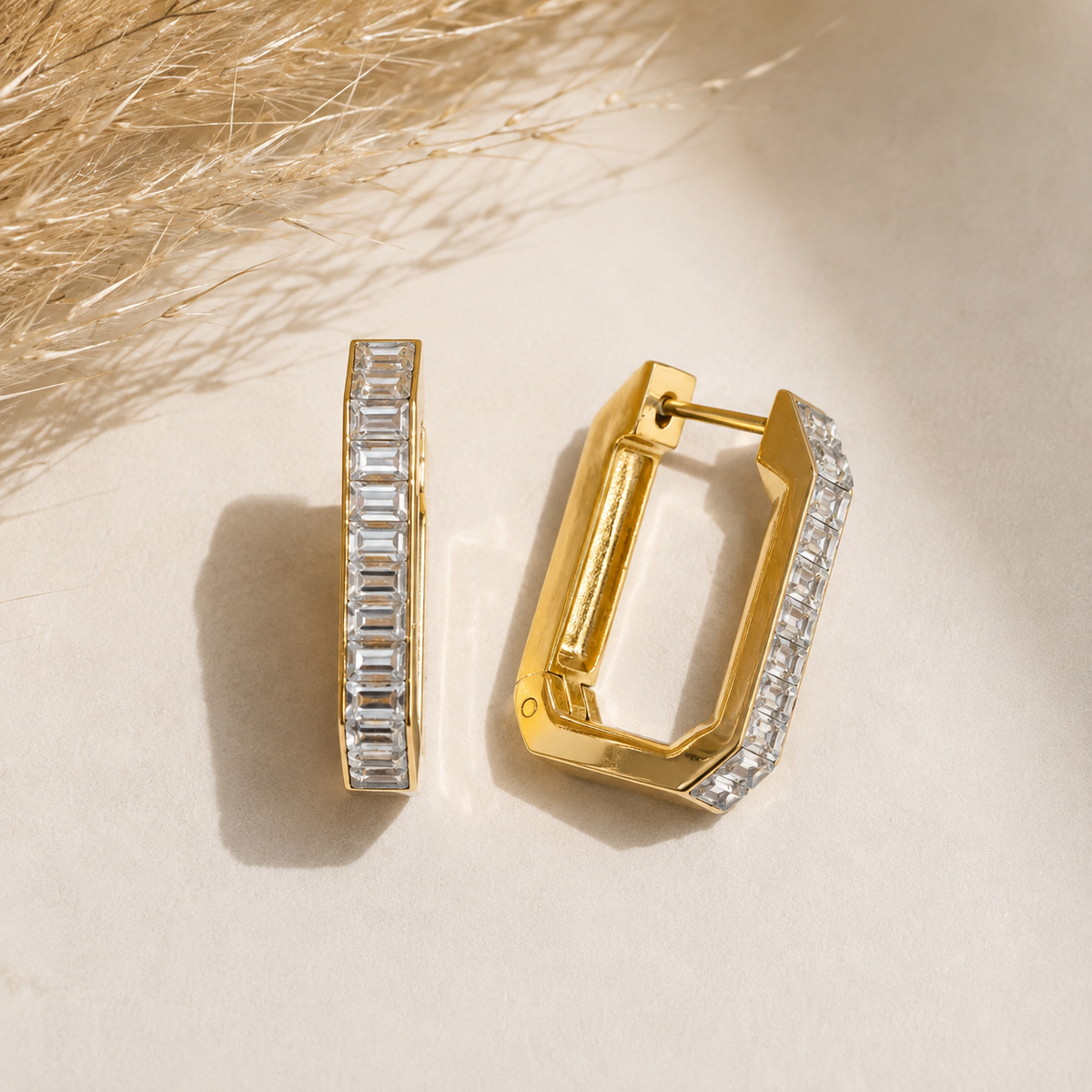 Argollas Zirconia - Talla L