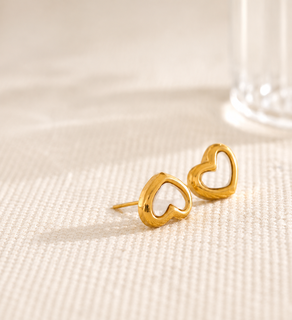 Aros Corazón de Nácar