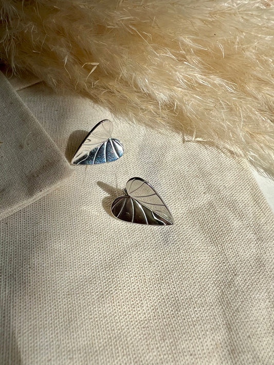 Aros Hojas de Corazón