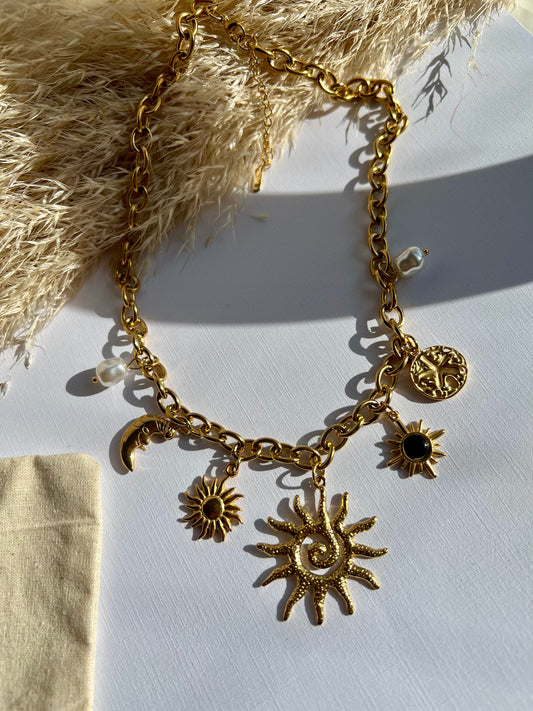 Collar Sol y Luna