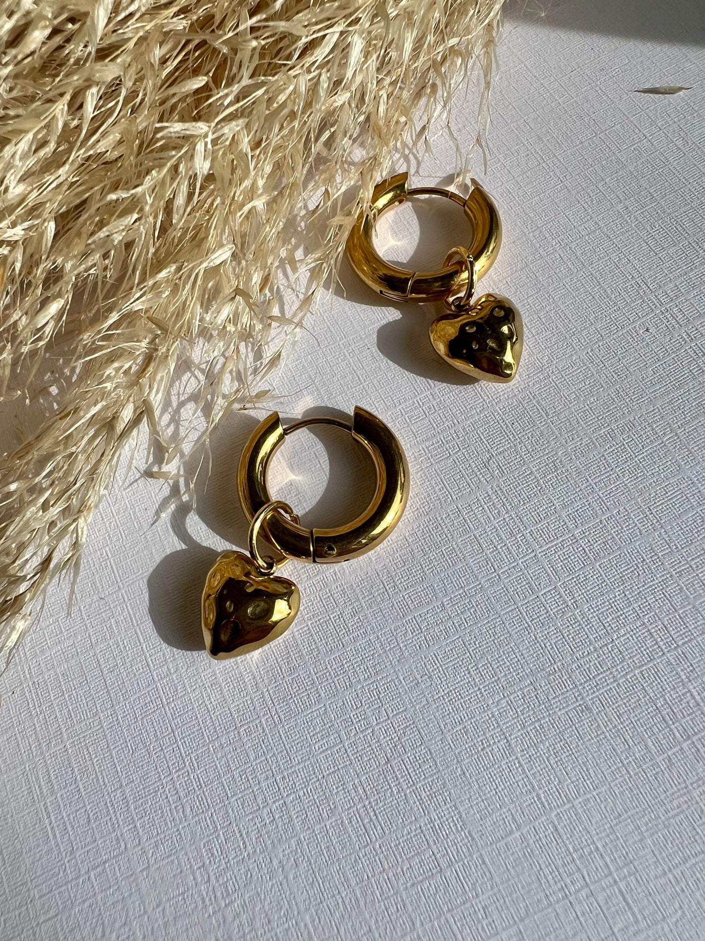 Argollas Corazón Solido